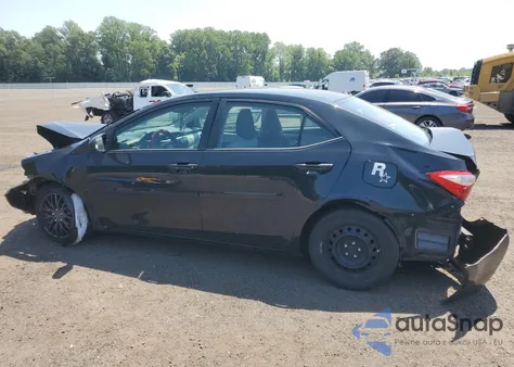 2016 Toyota Corolla L z USA, uszkodzony, nr VIN 2T1BURHE4GC697805